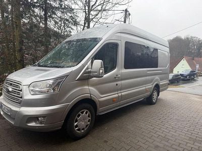 Gebraucht Ford Transit Trend 170 PS (125 kW) 2018 Silber Van / Kleinbus