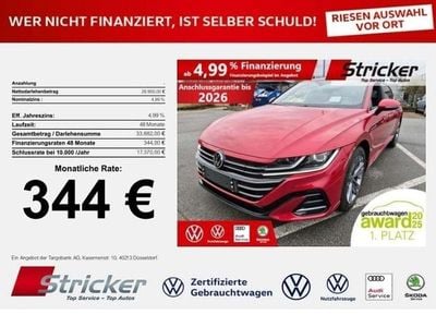 Kings red metallic (metallic) Gebraucht 2021 VW Arteon R-line Kombi | 28.949 € (Fairer Preis)