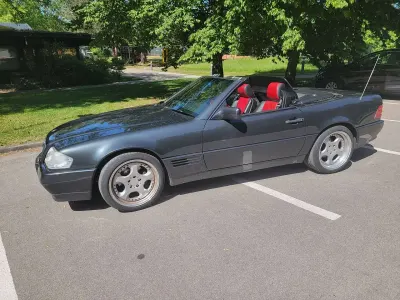 Gebraucht Mercedes SL300 231 PS (169 kW) 1991 Schwarz Cabrio