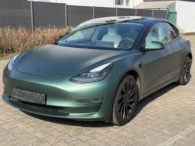 Gebraucht Tesla Model 3 Performance 377 kW (513 PS) 2021 Weiß Limousine