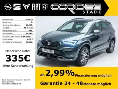 Gebraucht Seat Ateca FR 150 PS (110 kW) 2022 Camouflage grn (metallic) SUV