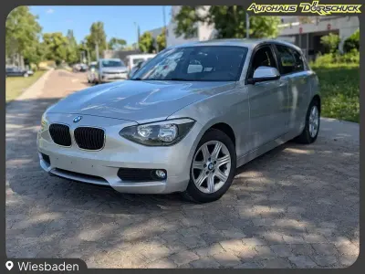 Gebraucht BMW 116 116 PS (85 kW) 2014 Glaciersilber metallic Kleinwagen
