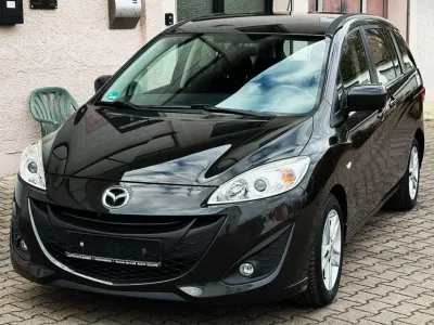 Gebraucht Mazda 5 116 PS (85 kW) 2012 Schwarz Van / Kleinbus