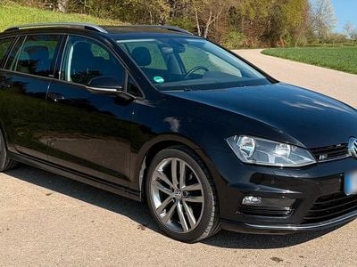 Brugt VW Golf VII R-line 150 HK (110 kW) 2016 Sort Stationcar