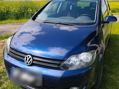 Gebraucht VW Golf Plus Cross Team 122 PS (89 kW) 2010 Blau Van / Kleinbus