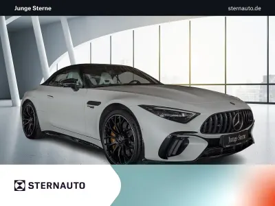 Gebraucht Mercedes SL63 AMG AMG 585 PS (430 kW) 2024 Manufaktur magno lack manufaktur opalithweiß magno Cabrio