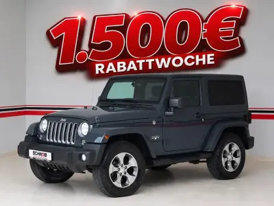 Gebraucht Jeep Wrangler Sahara 200 PS (147 kW) 2017 Anchor gray SUV