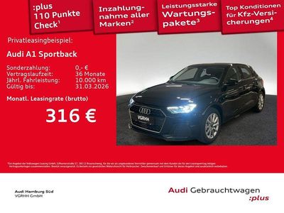 Schwarz Gebraucht 2025 Audi A1 Sportback Advanced Kleinwagen | 25.440 € (Fairer Preis)