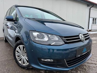 Gebraucht VW Sharan Allstar 150 PS (110 kW) 2016 Blau Van / Kleinbus