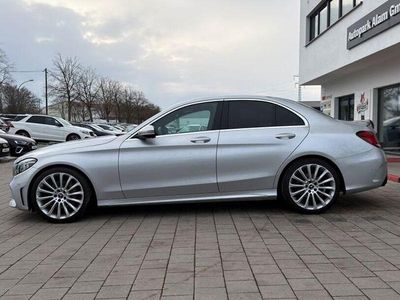 Gebraucht Mercedes C220 AMG line 194 PS (142 kW) 2020 Silber Limousine