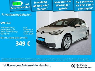 Gebraucht VW ID.3 Pro Performance 150 kW (204 PS) 2022 Weiß Kleinwagen
