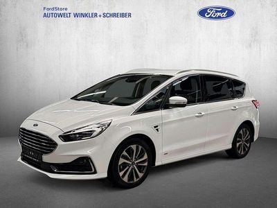 Gebraucht Ford S-MAX Titanium 190 PS (139 kW) 2020 Weiß Van / Kleinbus