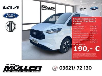 Weiss Neu 2025 Ford Transit Custom Trend Van | 38.979 € (Superpreis)