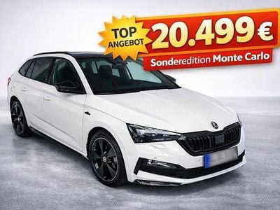 Gebraucht Skoda Scala Monte Carlo 150 PS (110 kW) 2022 Weiß Kleinwagen
