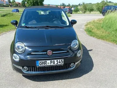 Gebraucht Fiat 500C S 69 PS (50 kW) 2018 Schwarz Cabrio