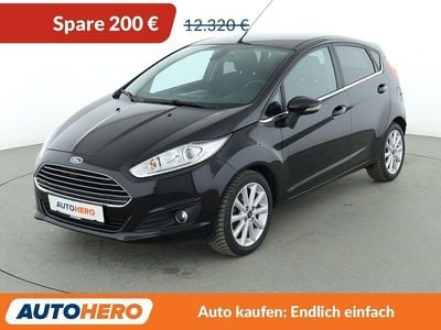 Usata Ford Fiesta Titanium 101 CV (74 kW) 2017 Nero Berlina