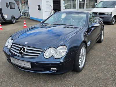 Usata Mercedes SL350 245 CV (180 kW) 2005 Nero Cabrio
