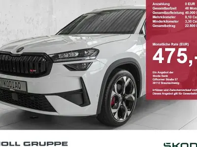 Neu Skoda Kodiaq RS 265 PS (194 kW) 2026 Weiß SUV