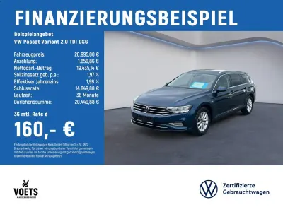 Gebraucht VW Passat Business 150 PS (110 kW) 2023 Blau Kombi
