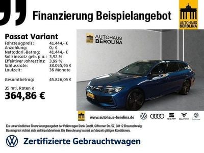 Blau Gebraucht 2025 VW Passat R-line Kombi | 41.444 € (Superpreis)