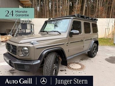 Gebraucht Mercedes G500 Night 421 PS (309 kW) 2023 Designo citrinbraun magno SUV