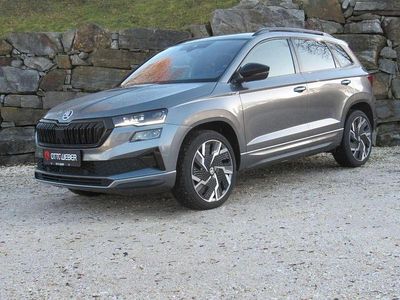 Gebraucht Skoda Karoq SportLine 150 PS (110 kW) 2023 Grau SUV