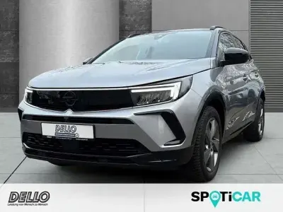 Gebraucht Opel Grandland X GS Line 131 PS (96 kW) 2023 Kontrast grau/quarz silber SUV