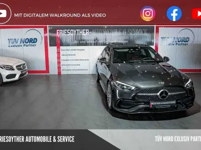 Gebraucht Mercedes C220 AMG line 200 PS (147 kW) 2023 Grau Limousine