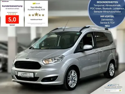 Używany Ford Tourneo Courier Titanium 101 KM (74 kW) 2016 Srebrny Minivan