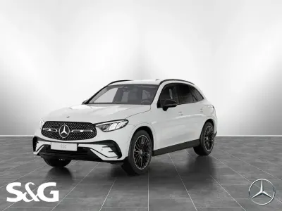 Gebraucht Mercedes GLC400d AMG 252 PS (185 kW) 2023 Polarweiß uni SUV