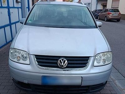 Gebraucht VW Touran 116 PS (85 kW) 2003 Silber Van / Kleinbus