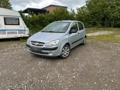 Gebraucht Hyundai Getz 67 PS (49 kW) 2007 Silber Kleinwagen