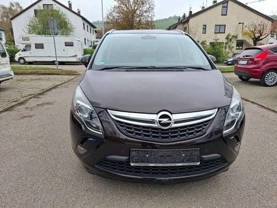 Gebraucht Opel Zafira Tourer Style 140 PS (102 kW) 2015 Braun Van / Kleinbus