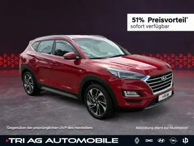 Gebraucht Hyundai Tucson 136 PS (100 kW) 2020 Rot SUV