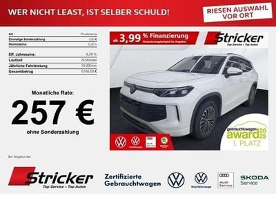 Second-hand VW Tayron Life 150 CP (110 kW) 2025 Alb SUV