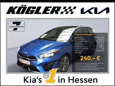 Blue flame Gebraucht 2024 Kia Ceed Sportswagon GT-Line Kombi | 31.860 € (Teuer)
