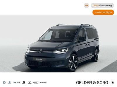 Gebraucht VW Caddy Maxi Goal 122 PS (89 kW) 2022 Blau Van / Kleinbus