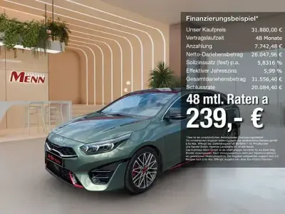 Usata Kia ProCeed GT 150 CV (110 kW) 2024 Verde Station wagon