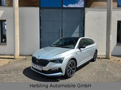 Gebraucht Skoda Scala Monte Carlo 150 PS (110 kW) 2022 Brilliantsilber metallic Kleinwagen