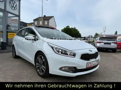 Gebraucht Kia Ceed Spirit 128 PS (94 kW) 2014 Weiß Kleinwagen