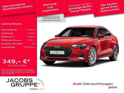 Gebraucht Audi A3 Advanced 150 PS (110 kW) 2025 Rot Limousine