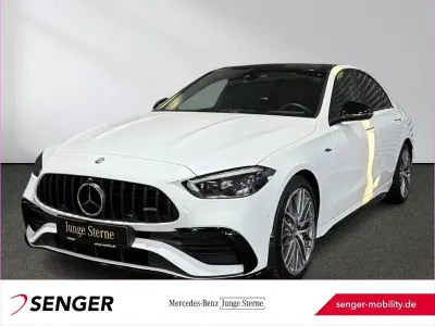 Brugt Mercedes C43 AMG AMG 421 HK (309 kW) 2025 Hvid Sedan