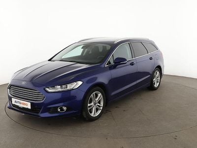 Blau Gebraucht 2015 Ford Mondeo Titanium Kombi | 14.720 € (Fairer Preis)