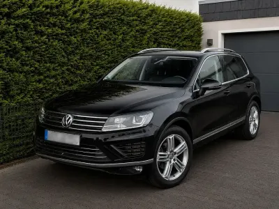 Gebraucht VW Touareg Terrain Tech 262 PS (192 kW) 2018 Schwarz SUV