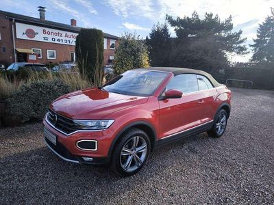 Gebraucht VW T-Roc Cabriolet Style 150 PS (110 kW) 2021 Rot Cabrio