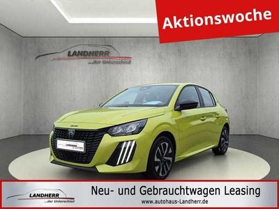 Neu Peugeot 208 Style 101 PS (74 kW) 2025 Gelb Kleinwagen
