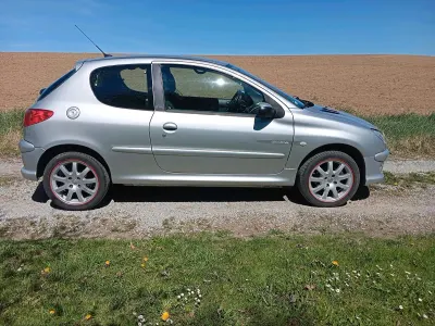 Gebraucht Peugeot 206 Quiksilver 110 PS (80 kW) 2004 Silber Kleinwagen