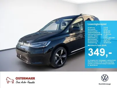 Neu VW Caddy Style 116 PS (85 kW) 2025 Deep black perleffekt Van / Kleinbus