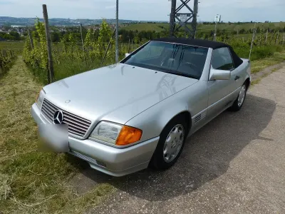 Gebraucht Mercedes SL300 190 PS (139 kW) 1992 Silber Cabrio