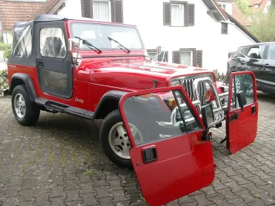 Gebraucht Jeep Wrangler 121 PS (88 kW) 1993 Rot SUV
